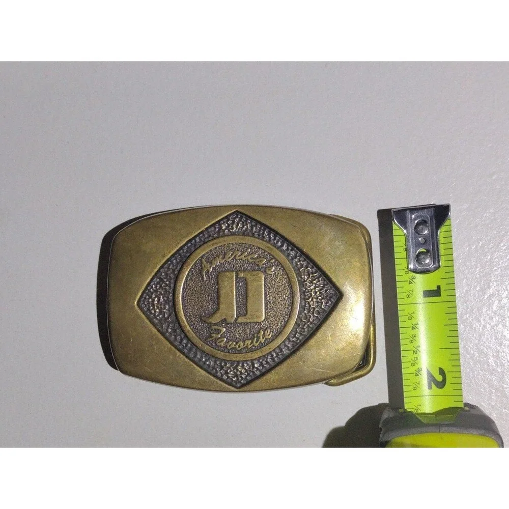 Jimmy Dean - 1981 - BTS Brassworks - Solid Brass Belt Buckle